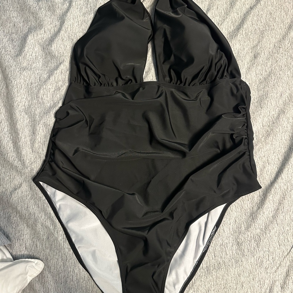 SHEIN Black Swimsuit plus size 4XL